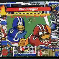 Mali 2010 Olympic Games - Disney Club Penguin #5 individual perf deluxe sheetlet unmounted mint. Note this item is privately produced and is offered purely on its thematic appeal