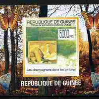 Guinea - Conakry 2009 Fungi on Stamps #4 individual imperf deluxe sheetlet unmounted mint. Note this item is privately produced and is offered purely on its thematic appeal