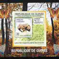 Guinea - Conakry 2009 Fungi on Stamps #6 individual imperf deluxe sheetlet unmounted mint. Note this item is privately produced and is offered purely on its thematic appeal