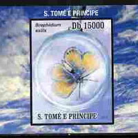 St Thomas & Prince Islands 2010 Butterflies #3 individual imperf deluxe sheetlet unmounted mint. Note this item is privately produced and is offered purely on its thematic appeal