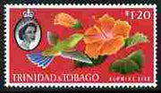 Trinidad & Tobago 1960-67 Hummingbird $1.20 from def set unmounted mint SG 296