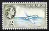 Barbados 1964-65 Flying Fish 12c (wmk Block CA) unmounted mint, SG 315