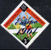 Thomond 1961 Hurling 3d (Diamond-shaped) with 'Europa 1961' overprint unmounted mint
