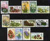 Falkland Islands 1972 Flower definitive set complete 13 values fine cds used, SG 276-88