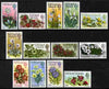 Falkland Islands 1972 Flower definitive set complete 13 values unmounted mint, SG 276-88
