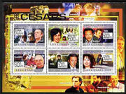 Guinea - Conakry 2009 The French Cesar Awards perf sheetlet containing 6 values unmounted mint Yv 6561-66