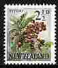 New Zealand 1960-66 Titoki 2.5d (from def set) with fine 1.5 mm shift of green unmounted mint but small tone spot as SG 784