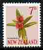 New Zealand 1960-66 Koromiko Flower 7d (from def set) unmounted mint as SG 788d
