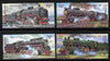 Ukraine 2006 Locomotives perf set of 4 unmounted mint SG 678-81