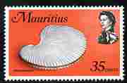 Mauritius 1972-74 Argonaute 35c chalky paper (from def set) unmounted mint, SG 446