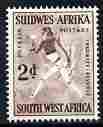 South West Africa 1954 White Lady Rock Painting 2d from def set unmounted mint, SG 155