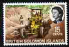Solomon Islands 1968-71 Road Building 15c unmounted mint, SG 174