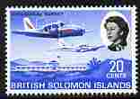 Solomon Islands 1968-71 Geological Survey 20c unmounted mint, SG 175