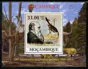 Mozambique 2009 200th Birth Anniversary of Charles Darwin #01 individual imperf deluxe sheet unmounted mint. Note this item is privately produced and is offered purely on its thematic appeal