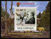 Mozambique 2009 200th Birth Anniversary of Charles Darwin #05 individual imperf deluxe sheet unmounted mint. Note this item is privately produced and is offered purely on its thematic appeal