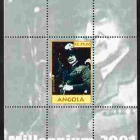 Angola 2001 Millennium series - Baden Powell perf s/sheet unmounted mint. Note this item is privately produced and is offered purely on its thematic appeal