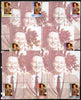 Angola 1999 Walt Disney #1 the set of 8 perf souvenir sheets each with stamp in a different colour and a different position unmounted mint