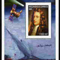 Mozambique 2001 Scientists - Giovanni Cassini perf s/sheet unmounted mint. Note this item is privately produced and is offered purely on its thematic appeal