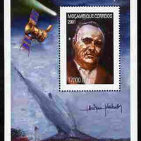 Mozambique 2001 Scientists - Sergey Korolev perf s/sheet unmounted mint. Note this item is privately produced and is offered purely on its thematic appeal