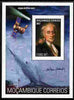 Mozambique 2001 Scientists - Sir Isaac Newton perf s/sheet unmounted mint. Note this item is privately produced and is offered purely on its thematic appeal