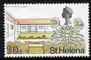 St Helena 1968 Scrubwood & New School 10d (from def set) unmounted mint, SG 234