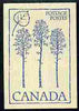 Canada 1979 Flowers & Trees - Trembling Aspen 50c booklet (blue on crean cover) complete and pristine, SG SB 86g