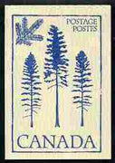 Canada 1979 Flowers & Trees - Douglas Fir 50c booklet (blue on crean cover) complete and pristine, SG SB 86h