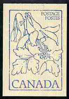 Canada 1979 Flowers & Trees - Western Columbine 50c booklet (blue on crean cover) complete and pristine, SG SB 86b