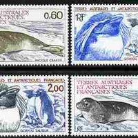 French Southern & Antarctic Territories 1984 Antarctic Wildlife set of 4 unmounted mint, SG 184-7