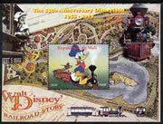 Mali 2010 The 55th Anniversary of Disneyland - Walt Disney's Railroad Story #03 perf s/sheet unmounted mint. Note this item is privately produced and is offered purely on its thematic appeal