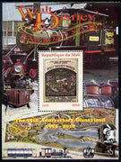 Mali 2010 The 55th Anniversary of Disneyland - Walt Disney's Railroad Story #06 perf s/sheet unmounted mint. Note this item is privately produced and is offered purely on its thematic appeal
