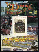 Mali 2010 The 55th Anniversary of Disneyland - Walt Disney's Railroad Story #06 imperf s/sheet unmounted mint. Note this item is privately produced and is offered purely on its thematic appeal