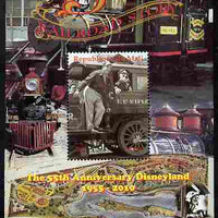 Mali 2010 The 55th Anniversary of Disneyland - Walt Disney's Railroad Story #11 perf s/sheet unmounted mint. Note this item is privately produced and is offered purely on its thematic appeal