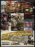 Mali 2010 The 55th Anniversary of Disneyland - Walt Disney's Railroad Story #11 imperf s/sheet unmounted mint. Note this item is privately produced and is offered purely on its thematic appeal