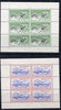 New Zealand 1957 Health - Life-savers & Children set of 2 m/sheets with upright wmk unmounted mint,MS 762c