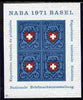 Switzerland 1971 Stamp Exhibition imperf m/sheet unmounted mint SG MS 810