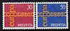 Switzerland 1971 Europa perf set of 2 unmounted mint SG 811-12
