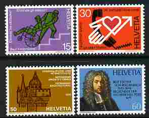 Switzerland 1975 Publicity Issue perf set of 4 unmounted mint SG 905-8