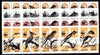 Adigey Republic - WWF Birds opt set of 20 values, each design opt'd on block of 4 Russian defs (total 80 stamps) unmounted mint