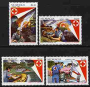Nicaragua 1983 Red Cross set of 4 unmounted mint, SG 2481-84