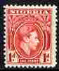 Nigeria 1938-51 KG6 1d rose-red line perf 12 unmounted mint, SG 50a