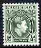 Nigeria 1938-51 KG6 1/2d green comb perf 11.5 unmounted mint, SG 49a