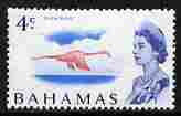 Bahamas 1967-71 Greater Flamingo 4c on white paper unmounted mint, SG 298a