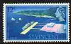 St Vincent 1965-67 QEII def 12c Deep Water Wharf unmounted mint SG 239