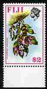Fiji 1971-72 Birds & Flowers $2 (Dendrobium platygastrium) unmounted mint, SG 450