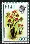 Fiji 1971-72 Birds & Flowers 30c (Dendrobium gordonii) unmounted mint 446