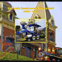 Mali 2010 The 55th Anniversary of Disneyland - Walt Disney's Railroad Story #13 imperf s/sheet unmounted mint. Note this item is privately produced and is offered purely on its thematic appeal