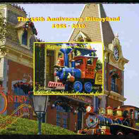 Mali 2010 The 55th Anniversary of Disneyland - Walt Disney's Railroad Story #14 imperf s/sheet unmounted mint. Note this item is privately produced and is offered purely on its thematic appeal