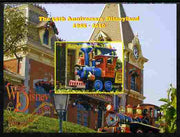 Mali 2010 The 55th Anniversary of Disneyland - Walt Disney's Railroad Story #14 imperf s/sheet unmounted mint. Note this item is privately produced and is offered purely on its thematic appeal