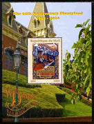 Mali 2010 The 55th Anniversary of Disneyland - Walt Disney's Railroad Story #16 perf s/sheet unmounted mint. Note this item is privately produced and is offered purely on its thematic appeal
